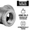 B & K STZ Industries 3/4 in. FIP each X 1/2 in. D FIP Black Malleable Iron Coupling 310UPRC-3412 - alternate 6